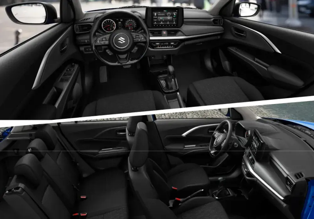 Vista interior del nuevo Suzuki Swift Híbrido