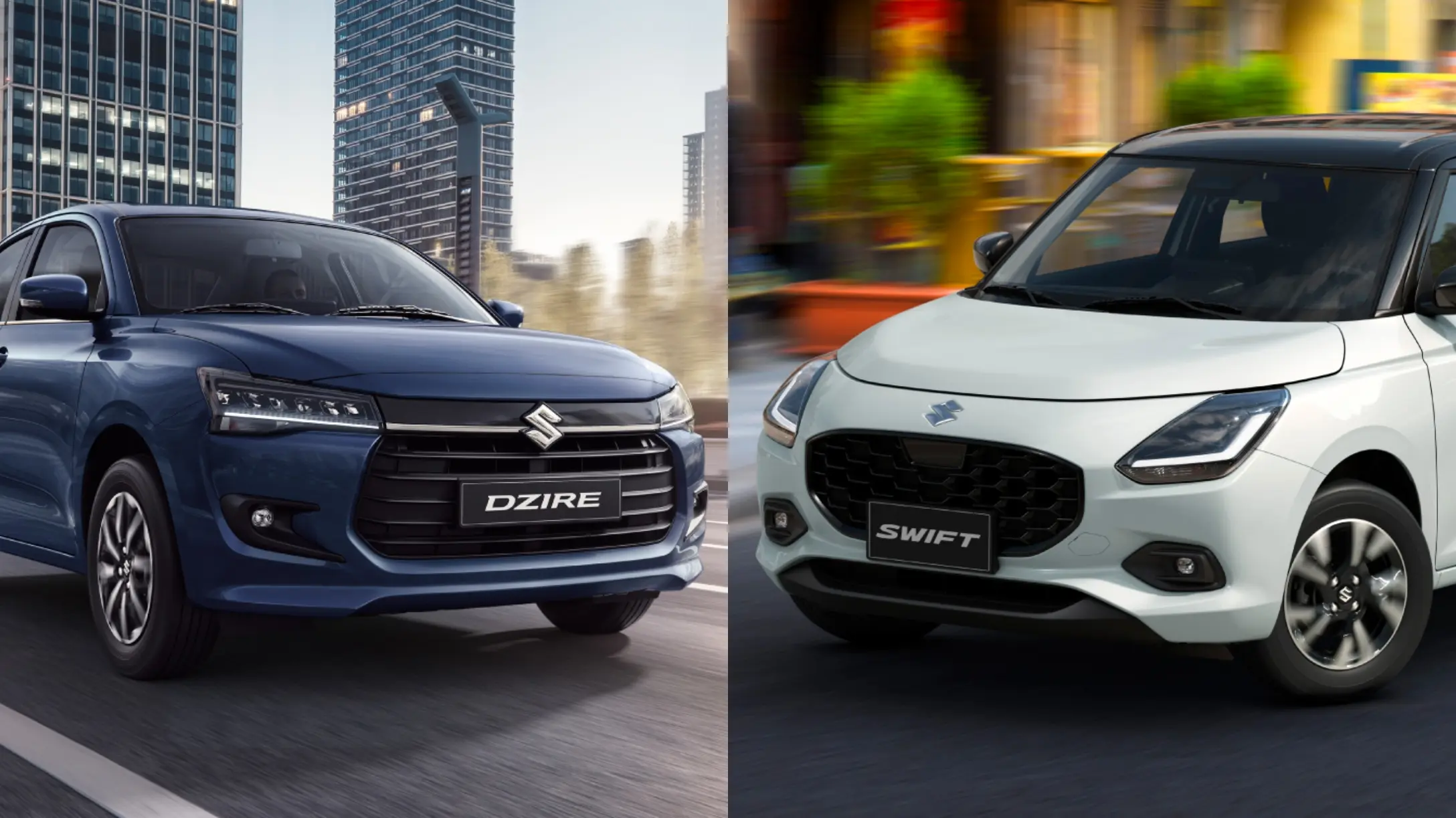Suzuki Swift vs Suzuki Dzire: ¿qué modelo elegir?