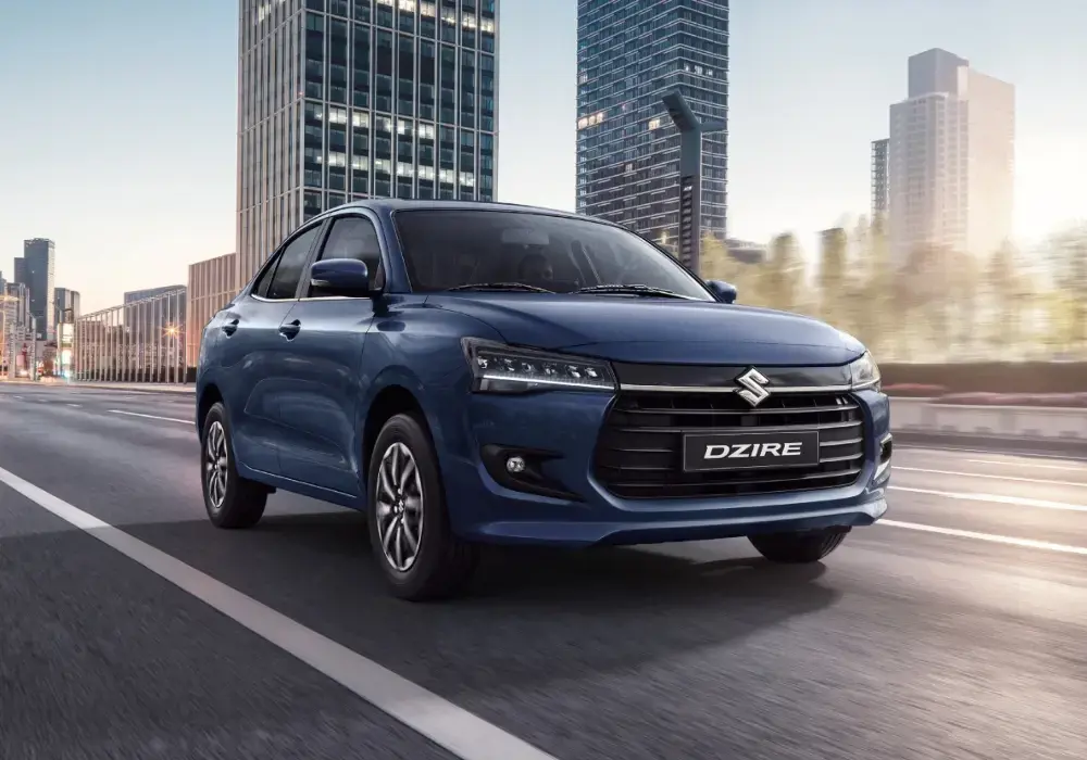 Nuevo carro sedán híbrido Suzuki Dzire